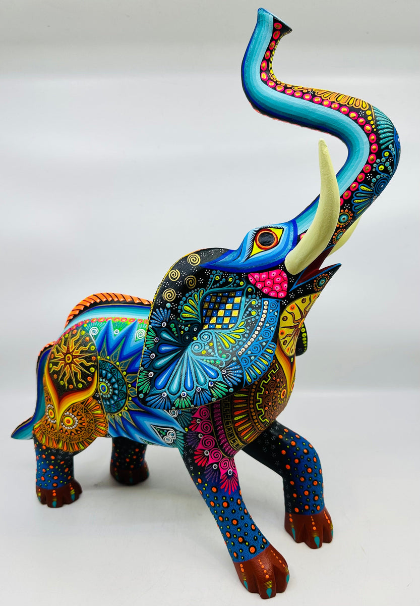 colorful-baby-elephant-