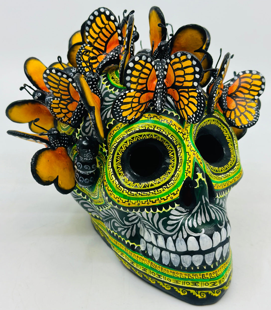 D.skull 園芸アイテム (４点セット) castillo-metallic-monarch-