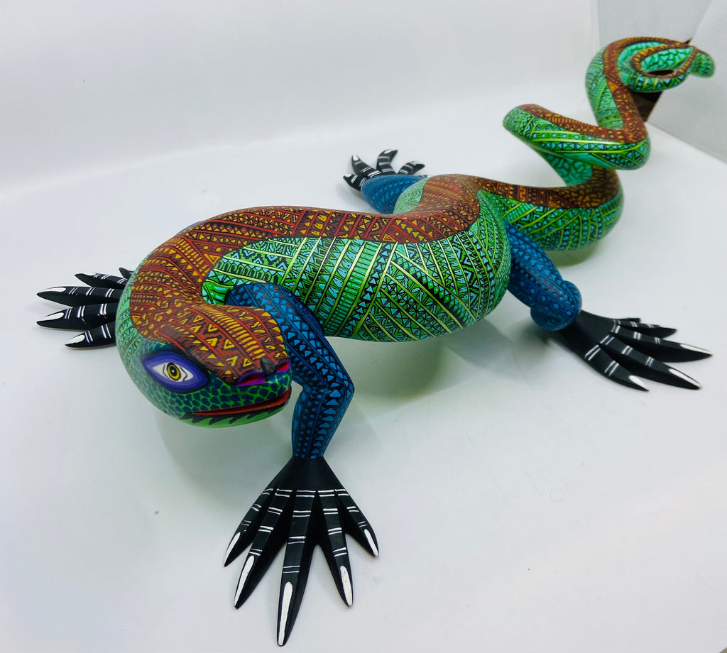 Paper Mas Hay Rizard Paper Mache Lizard